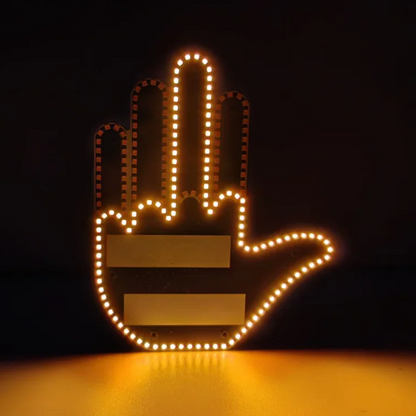 GlowCarTech™ - LED Hand Sign