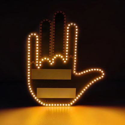 GlowCarTech™ - LED Hand Sign