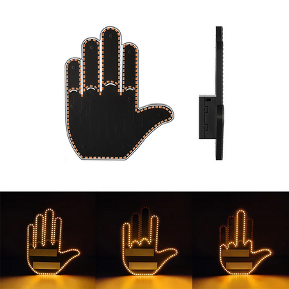 GlowCarTech™ - LED Hand Sign